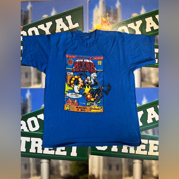Disney Other - Vintage Disney adventures river country goofy comic t shirt